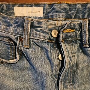 Zara Light Blue Denim Pants